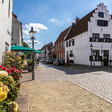 Blumenhaus-Apartment Friedrichstadt Buitenkant foto